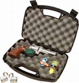 Hard gun Cases MTM Case Gard Polypropylene MTM 80740       SNG PISTOL CASE UP TO 6"       BLK • Model: Polypropylene